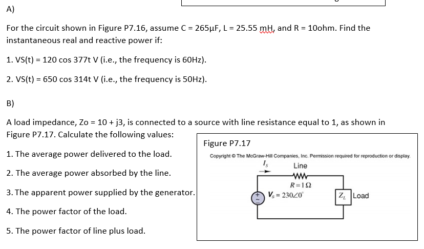 Solved For the circuit shown in Figure P7.16, assume | Chegg.com