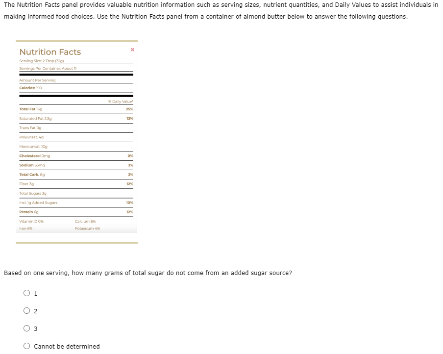 solved-the-nutrition-facts-panel-provides-valuable-nutr