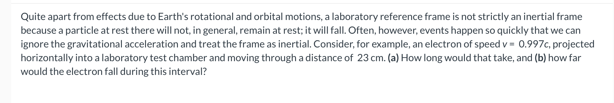 Solved Quite apart from effects due to Earth's rotational | Chegg.com