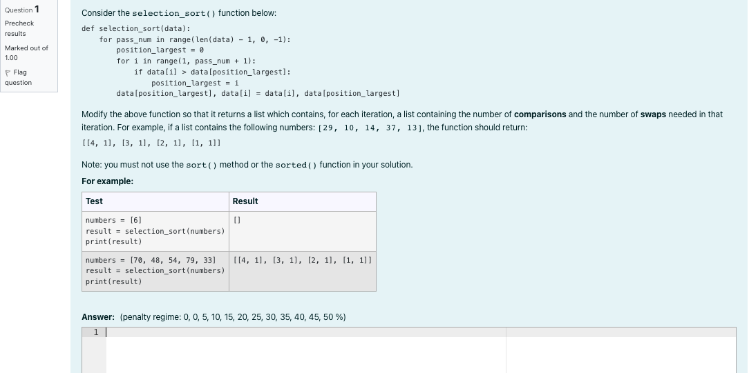 Solved iteration. For example, if a list contains the | Chegg.com