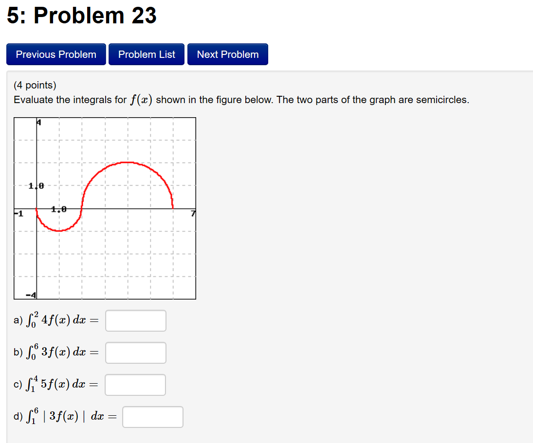 Solved 5: Problem 22 Previous Problem Problem List Next | Chegg.com