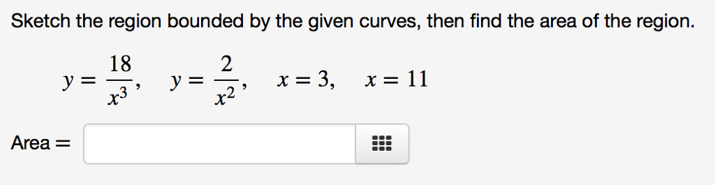 Solved Sketch the region bounded by the given curves, then | Chegg.com