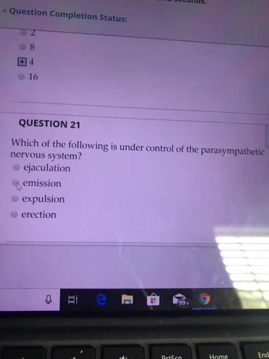 Solved Question Completion Status 2 - 16 QUESTION 21 Which | Chegg.com