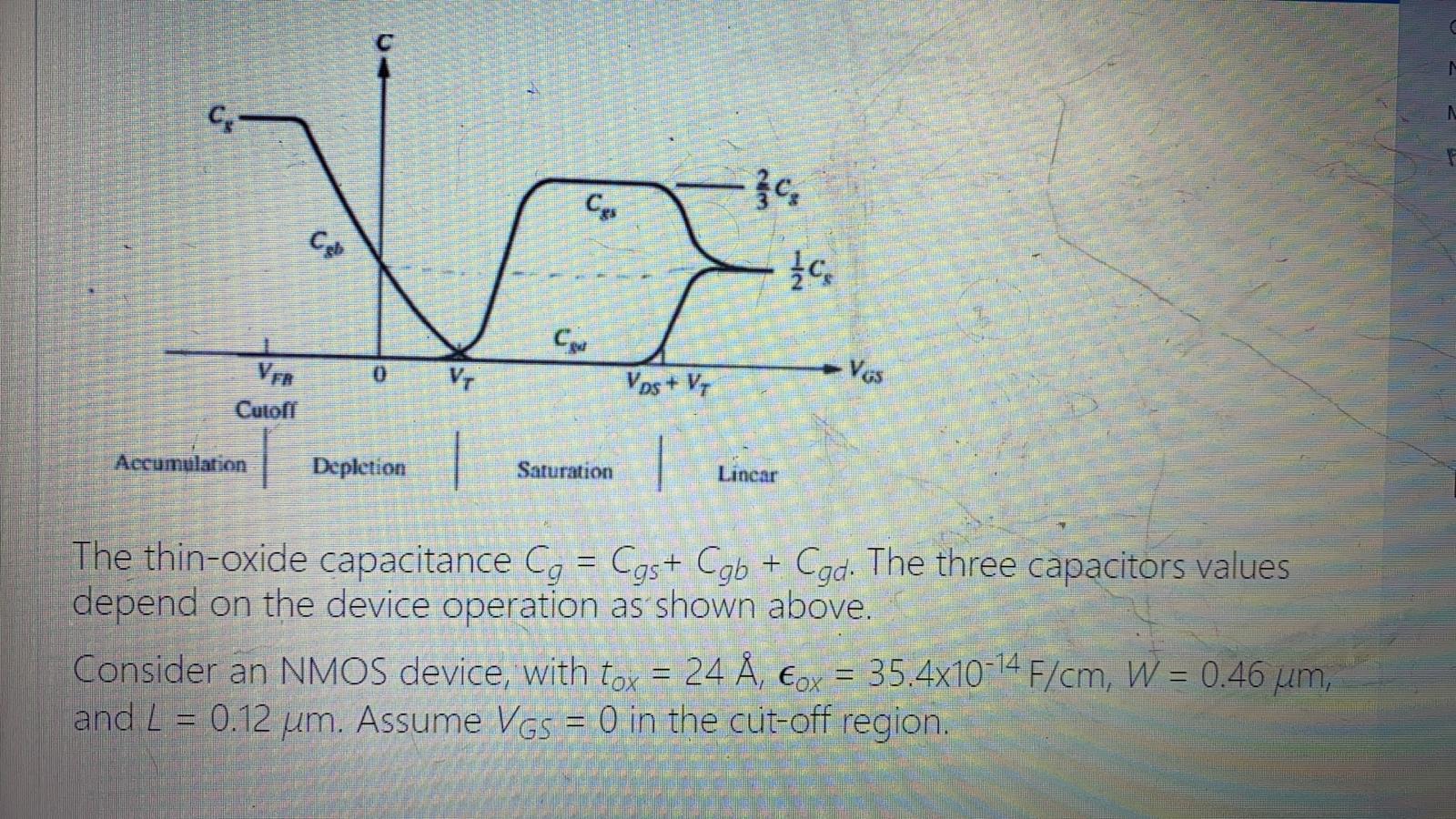 Col C Sra 0 V7 Vos V7 Cutoff Accumulation Depl Chegg Com