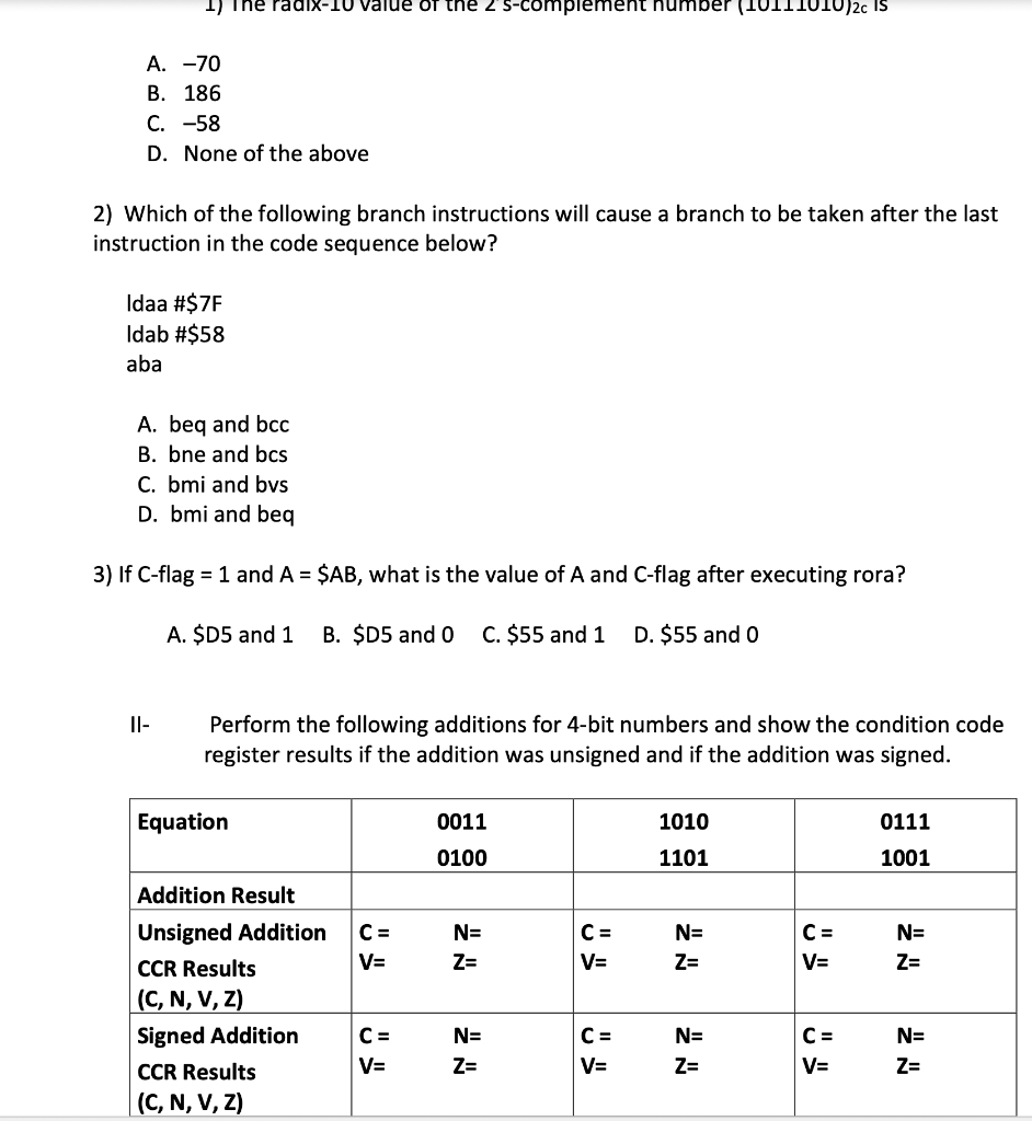Solved Can someone who's good at assembly language show me | Chegg.com