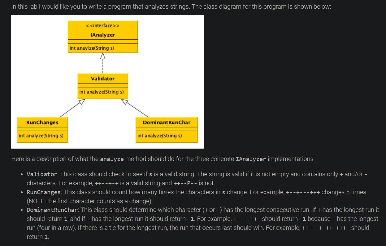 Solved In this lab I would like you to write a program that | Chegg.com