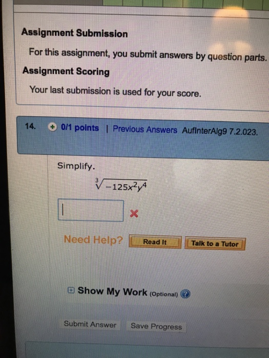 Solved Assignment Submission For this assignment, you submit | Chegg.com
