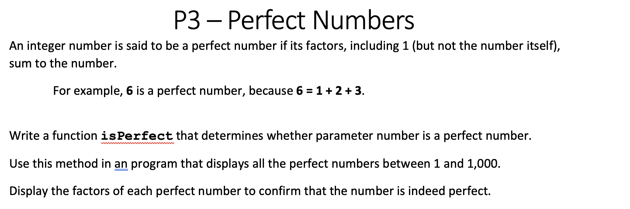 What Number Is A Perfect Number