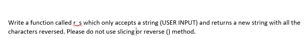 Solved Write a function called us which only accepts a | Chegg.com