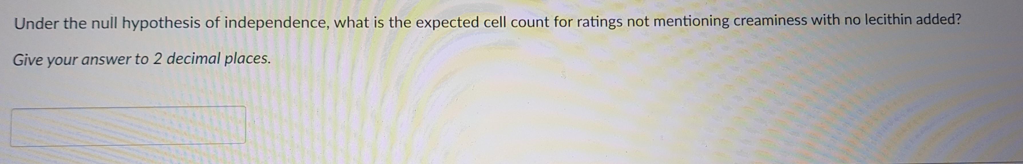 Solved Lecithin is a food additive that acts as a stabiliser