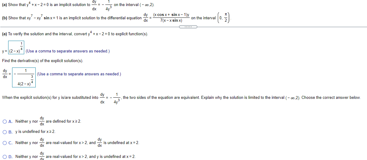 solved-b-to-verify-the-solution-and-the-interval-convert-chegg