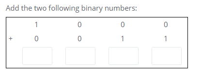 Solved solve these three questions 1.Add the two | Chegg.com