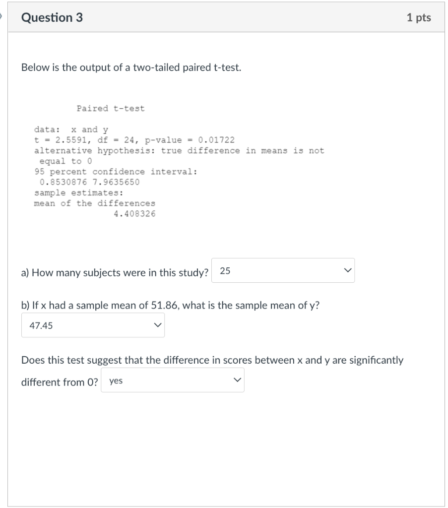 Solved Question 8 1 pts What is the correct code for a | Chegg.com