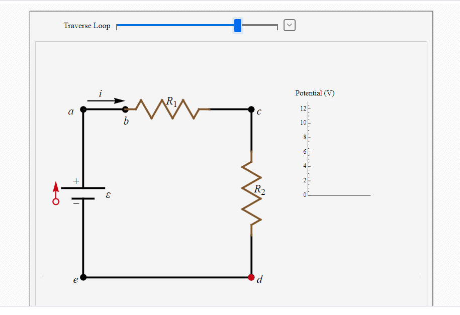 Solved Interactive Exercises 27.01: Single-Loop Circuit with | Chegg.com