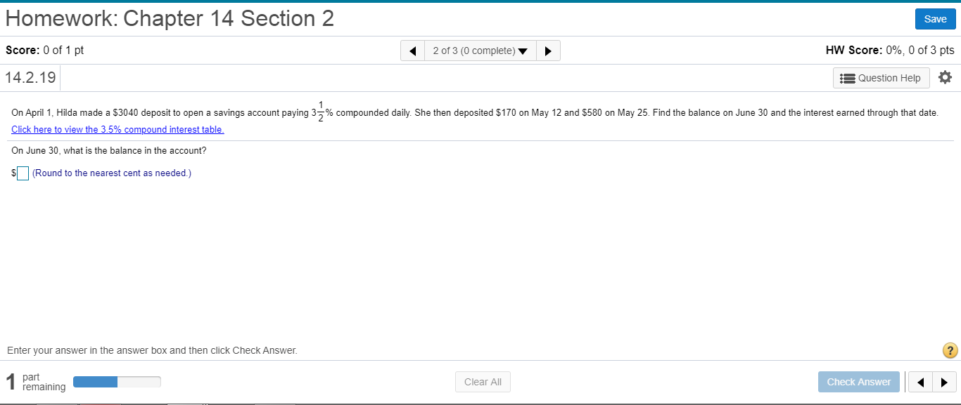 Solved Homework: Chapter 14 Section 2 Save Score: 0 of 1 pt | Chegg.com