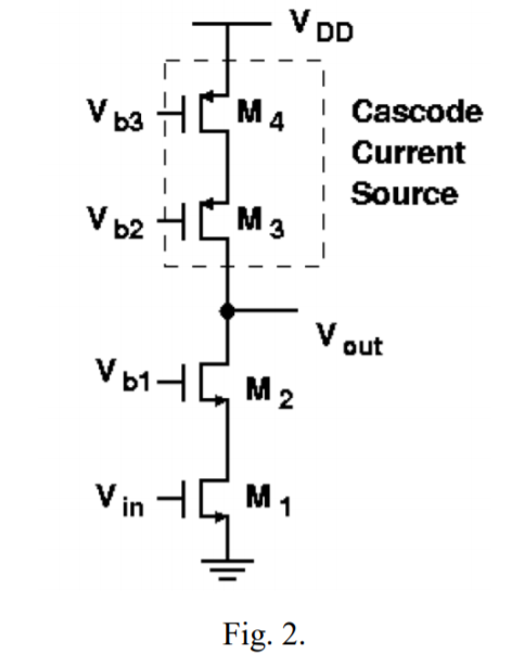Design a common-source amplifier with cascode loading | Chegg.com