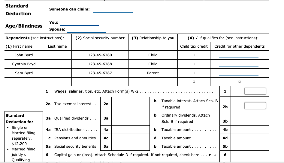 Note This problem is for the 2019 tax year. Alice J.