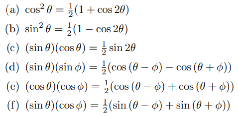 Solved A Cos2 0 1 Cos B Sin 0 2 1 Cos Chegg Com