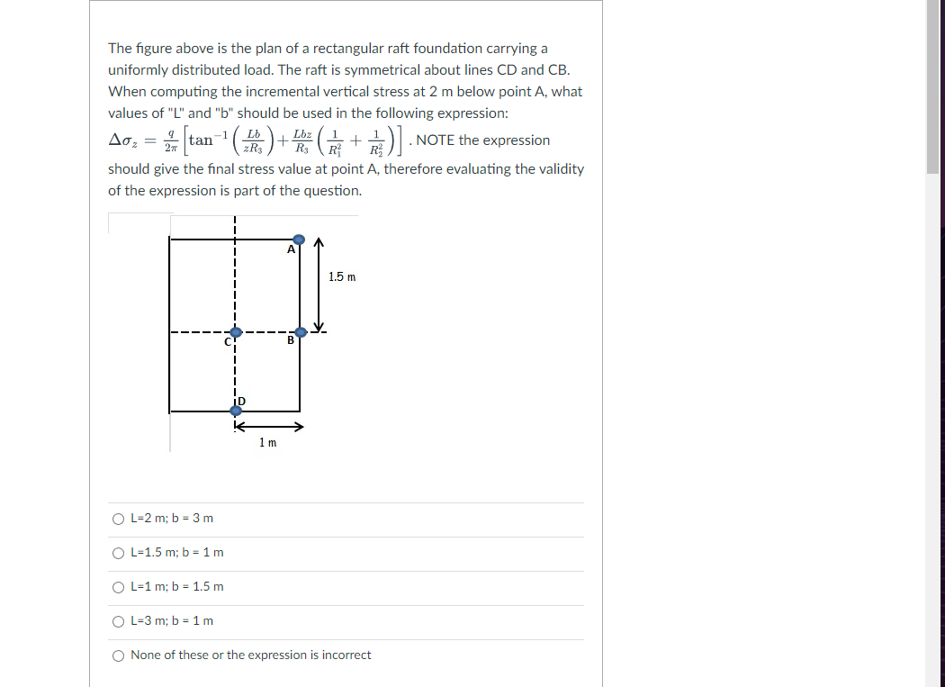 Solved The figure above is the plan of a rectangular raft | Chegg.com