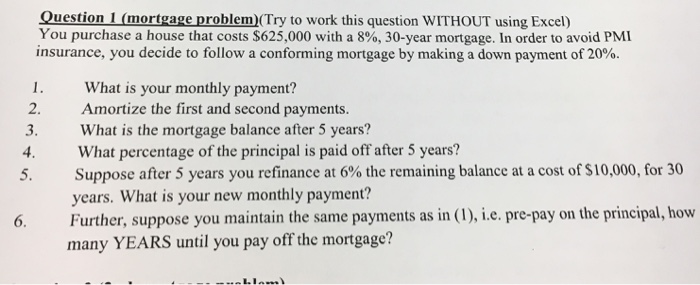 How much down on a house to hot sale avoid pmi