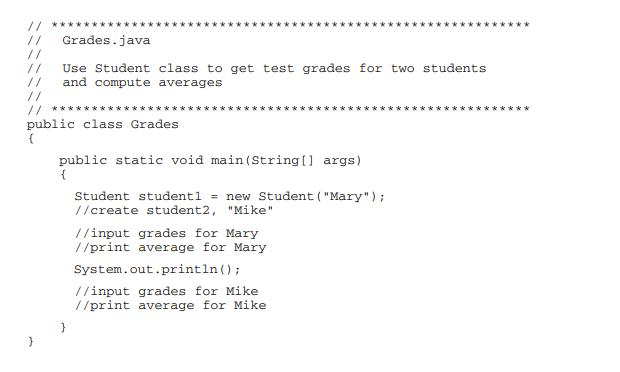 Solved Tracking Grades A teacher wants a program to keep | Chegg.com