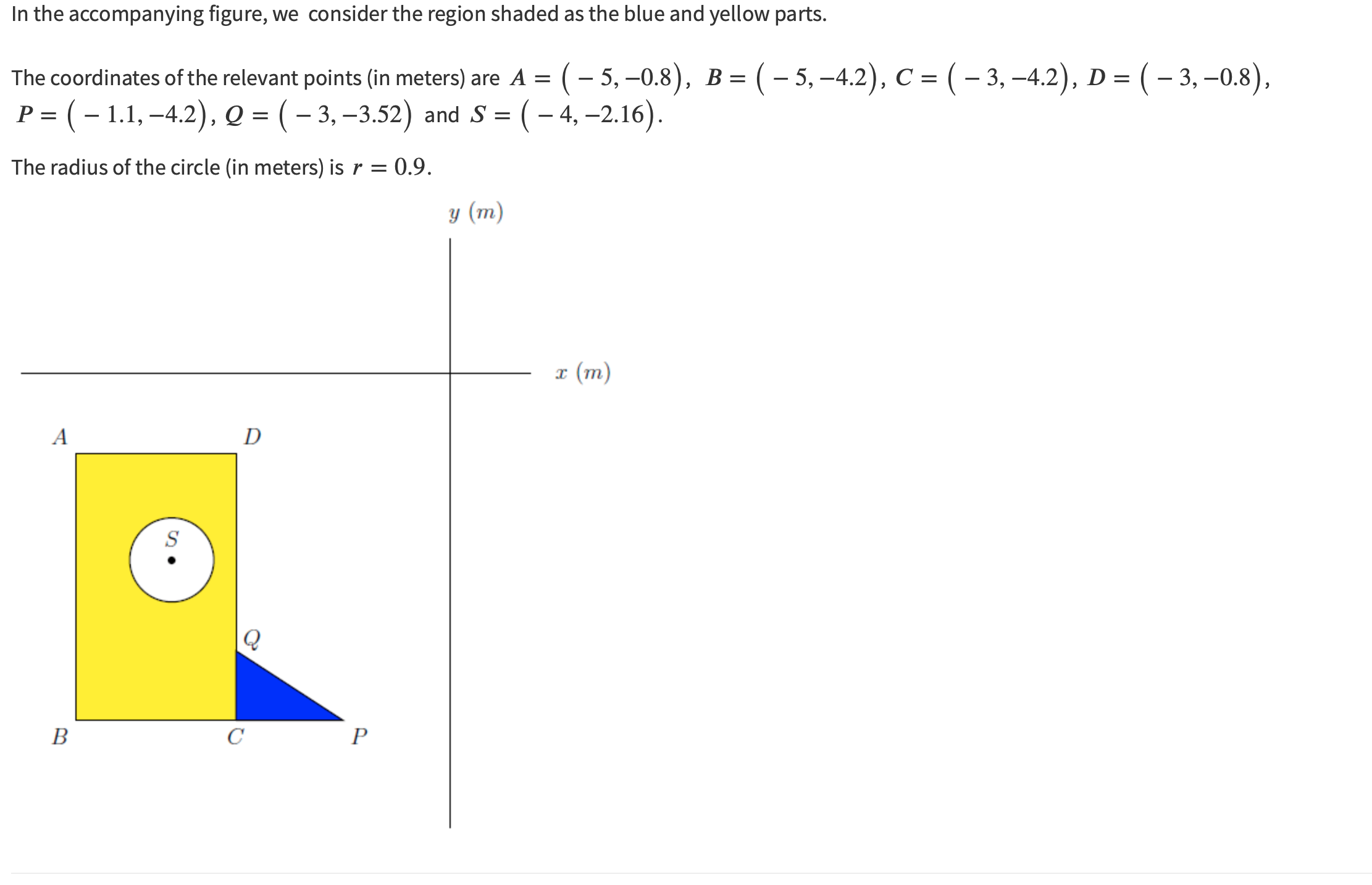 Solved In the accompanying figure, we consider the region | Chegg.com