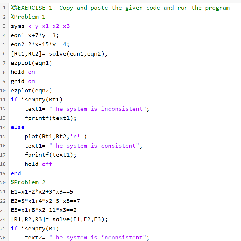 Systems of Linear Equations Systems of equations | Chegg.com