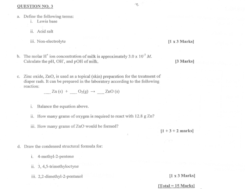 Solved Show Correct State Symbols For Balanced Equation And 