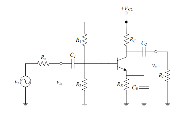 Solved 1.Analyze the given Amplifier and sketch the DC | Chegg.com