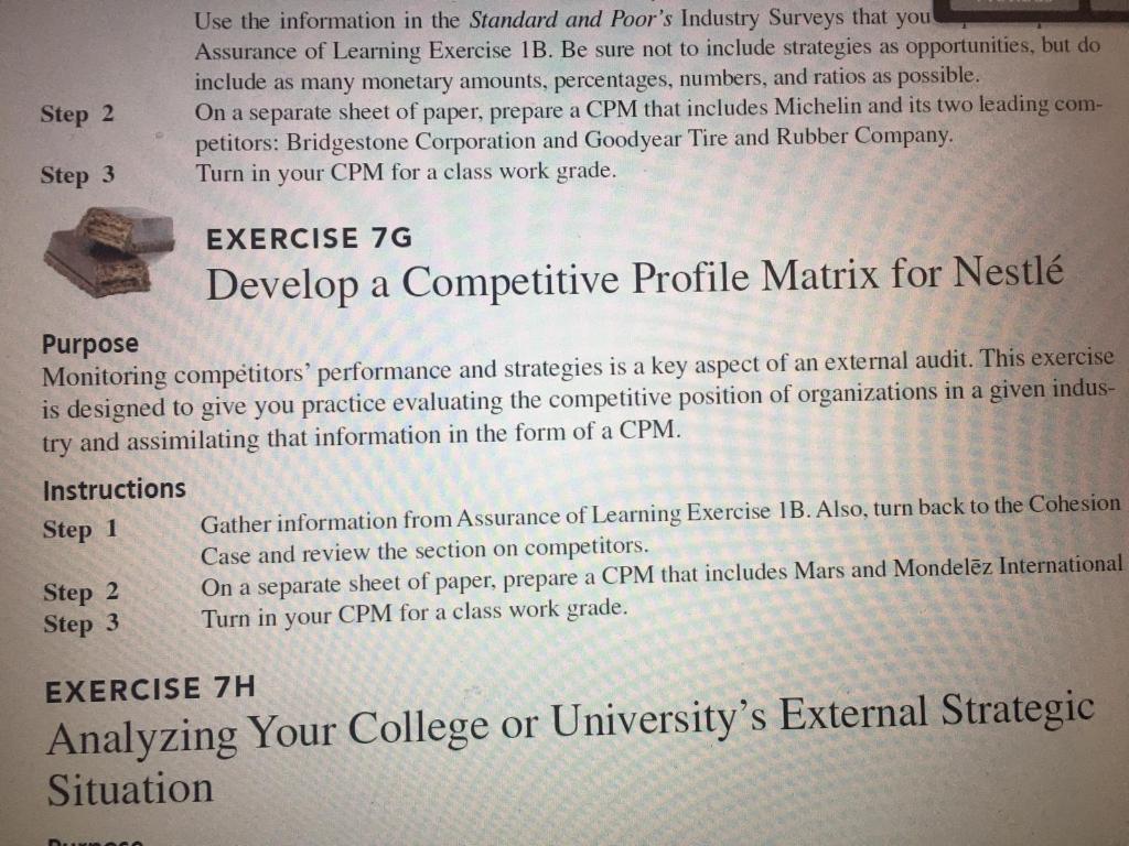 Solved Use the information in the Standard and Poor's