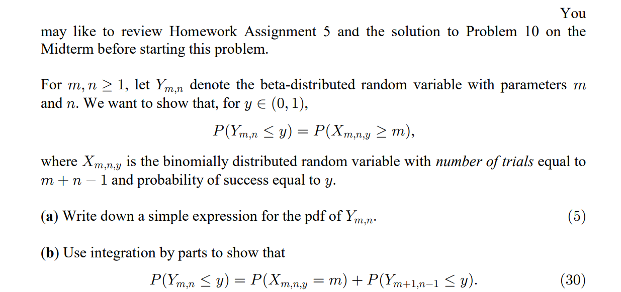 Solved Solve A And B. Homework 5 And Problem 10 Solutions | Chegg.com