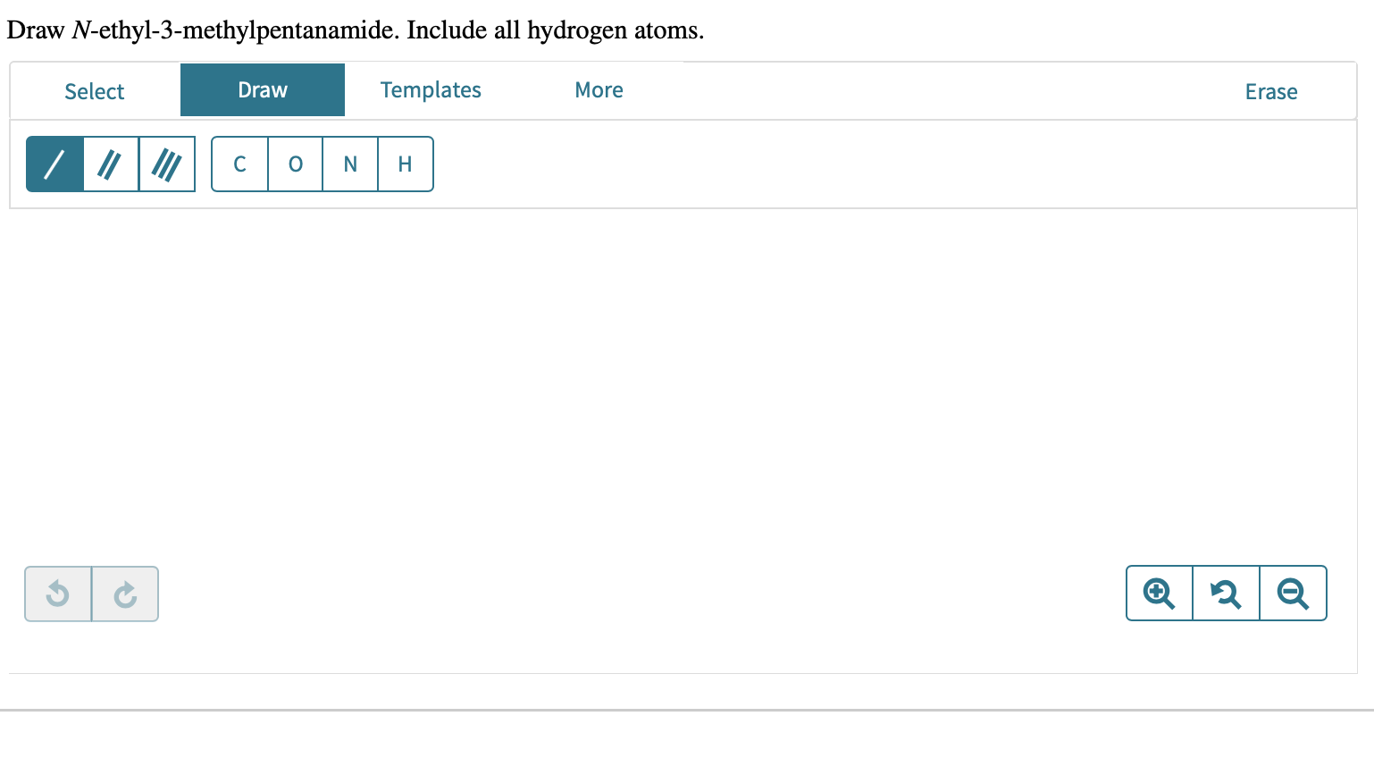 Solved Draw Nethyl3methylpentanamide. Include all