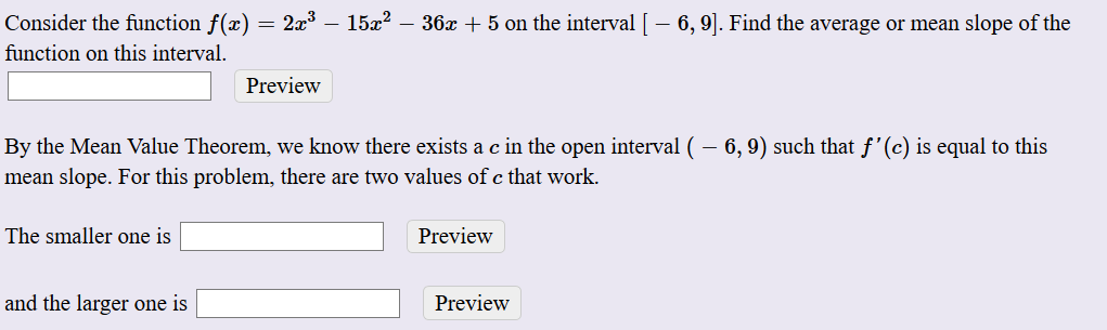 Solved Consider the function f(x) = 2x3 – 15x2 – 36x + 5 on | Chegg.com