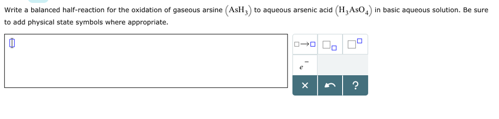 Solved Write A Balanced Half Reaction For The Oxidation Of 5468