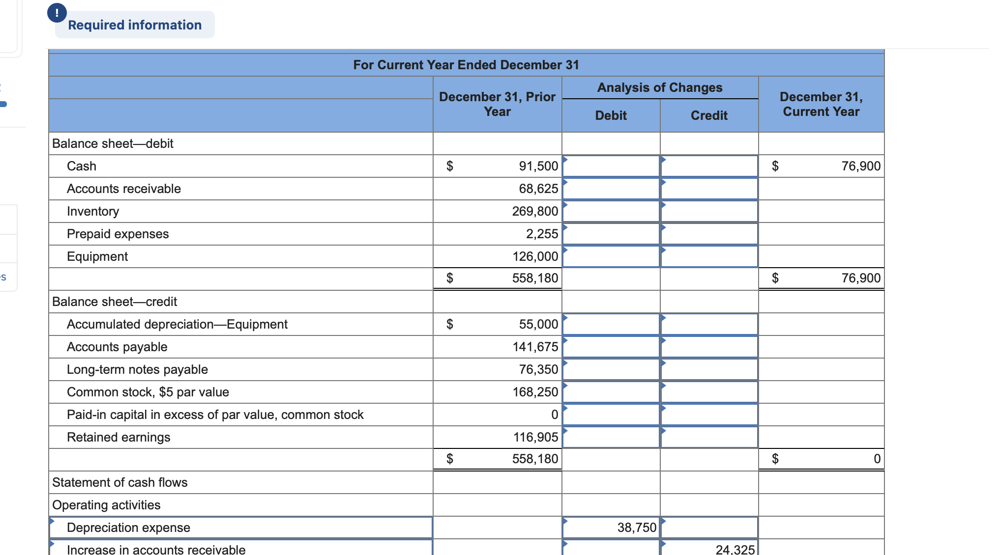 Solved Required information \begin{tabular}{|c|c|c|c|c|c|c|} | Chegg.com