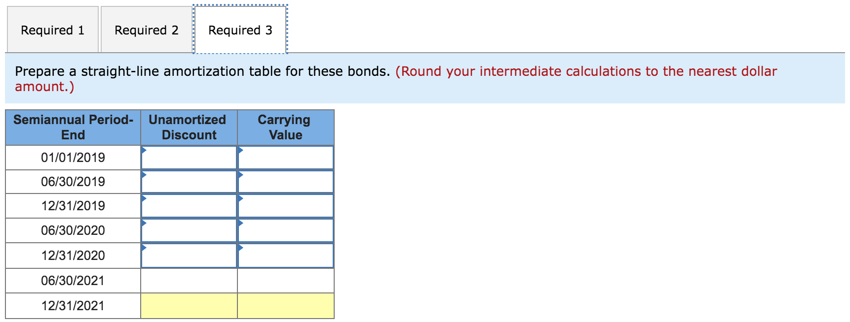 Solved Exercise 10-4 Straight-Line: Amortization Of Bond | Chegg.com