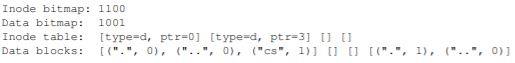 Suppose we have a VSFS (Very Simple File System) that | Chegg.com