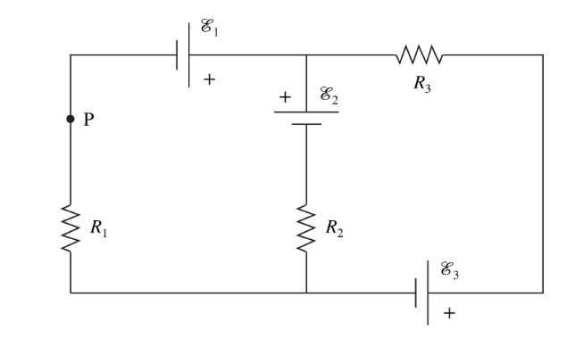 Solved ℰ1= 34 R1= 2.50ℰ2= 10.5 R2=17ℰ3=28.5 