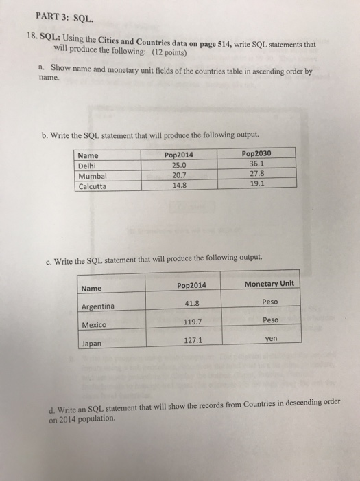 Solved 514 .Chapter 10 Databases 10.1 An Introduction to | Chegg.com