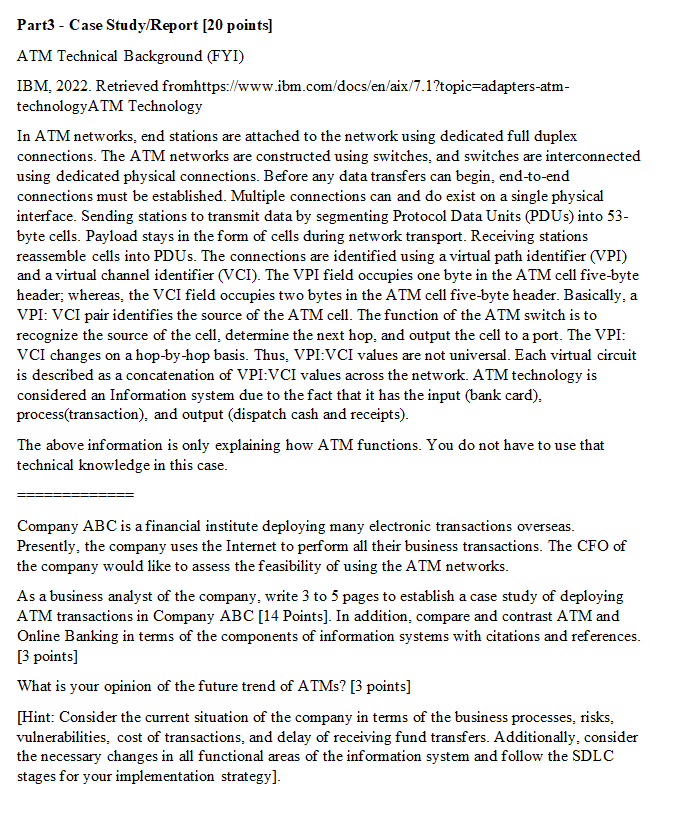 atm case study part 2