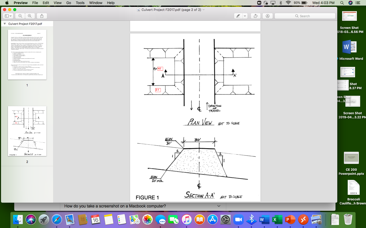 Design a culvert system to convey the required | Chegg.com