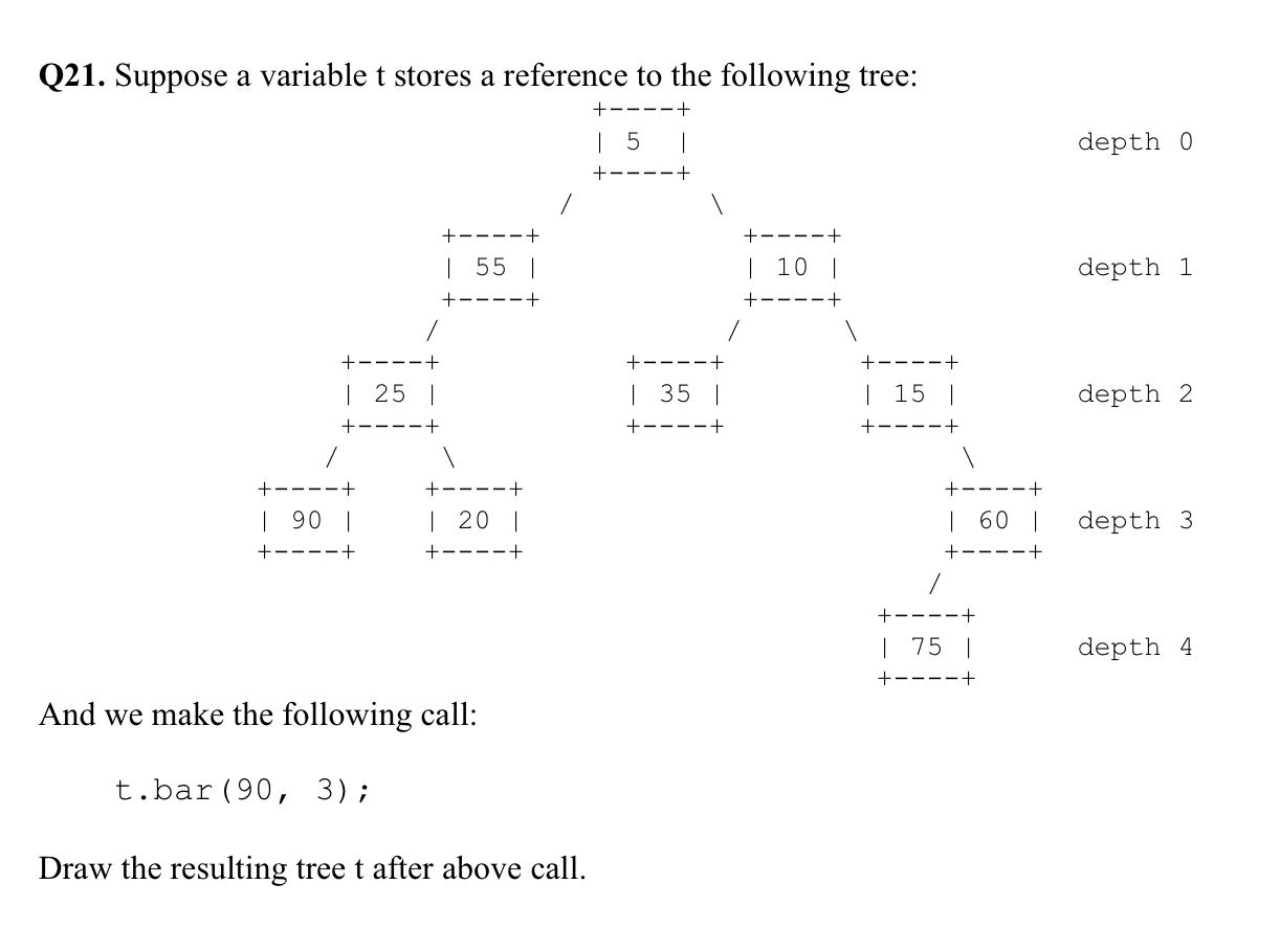Section 7. Binary Tree Manipulation (20 pts) You are | Chegg.com