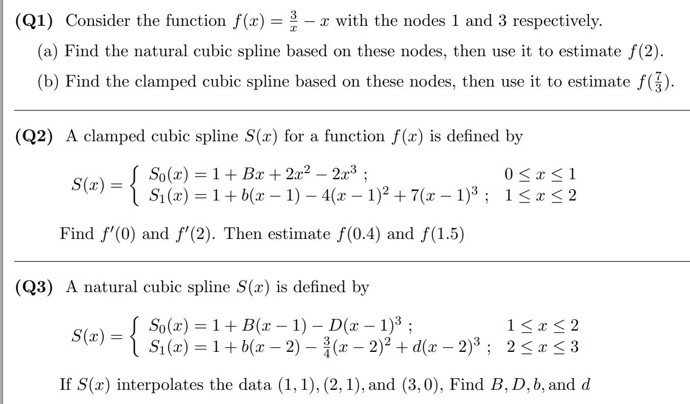 Solved 3 H Q1 Consider The Function F X X With The N Chegg Com