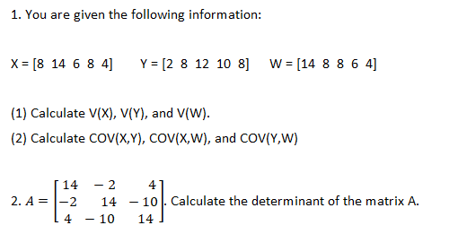 Solved All calculations must be done by hand, be sure to | Chegg.com