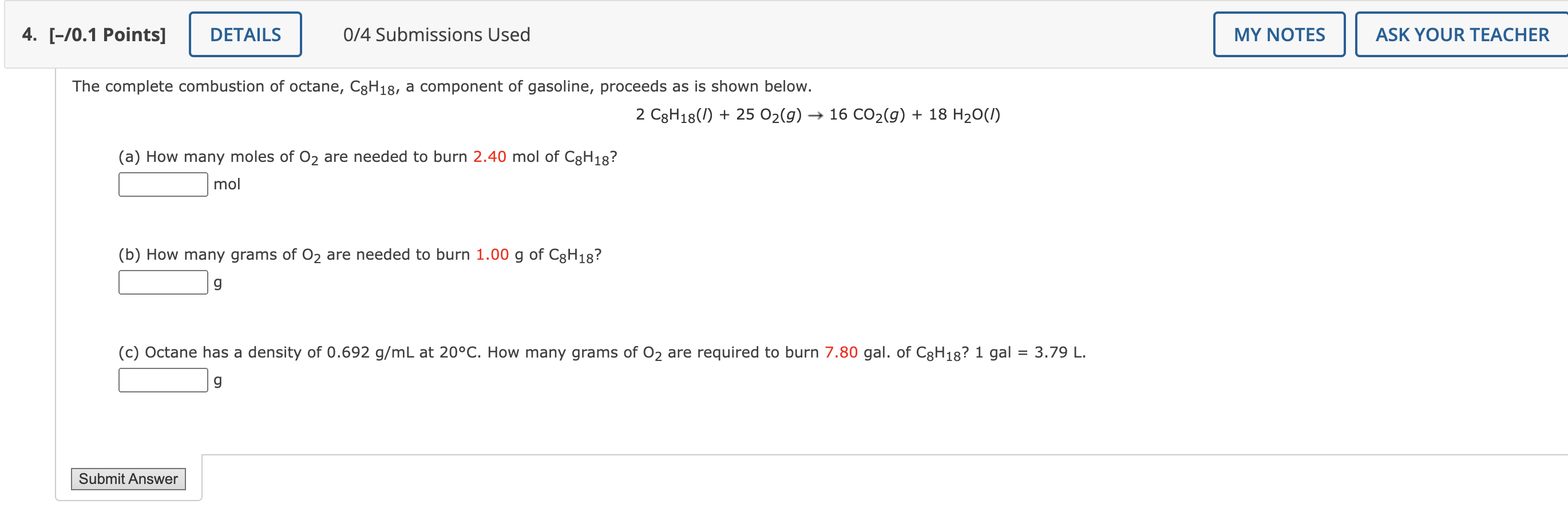 Solved 0.1 Points] 0/4 Submissions Used The Complete | Chegg.com