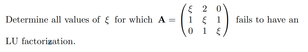 Solved 0 Determine all values of $ for which A == § 2 1 $ 0 | Chegg.com