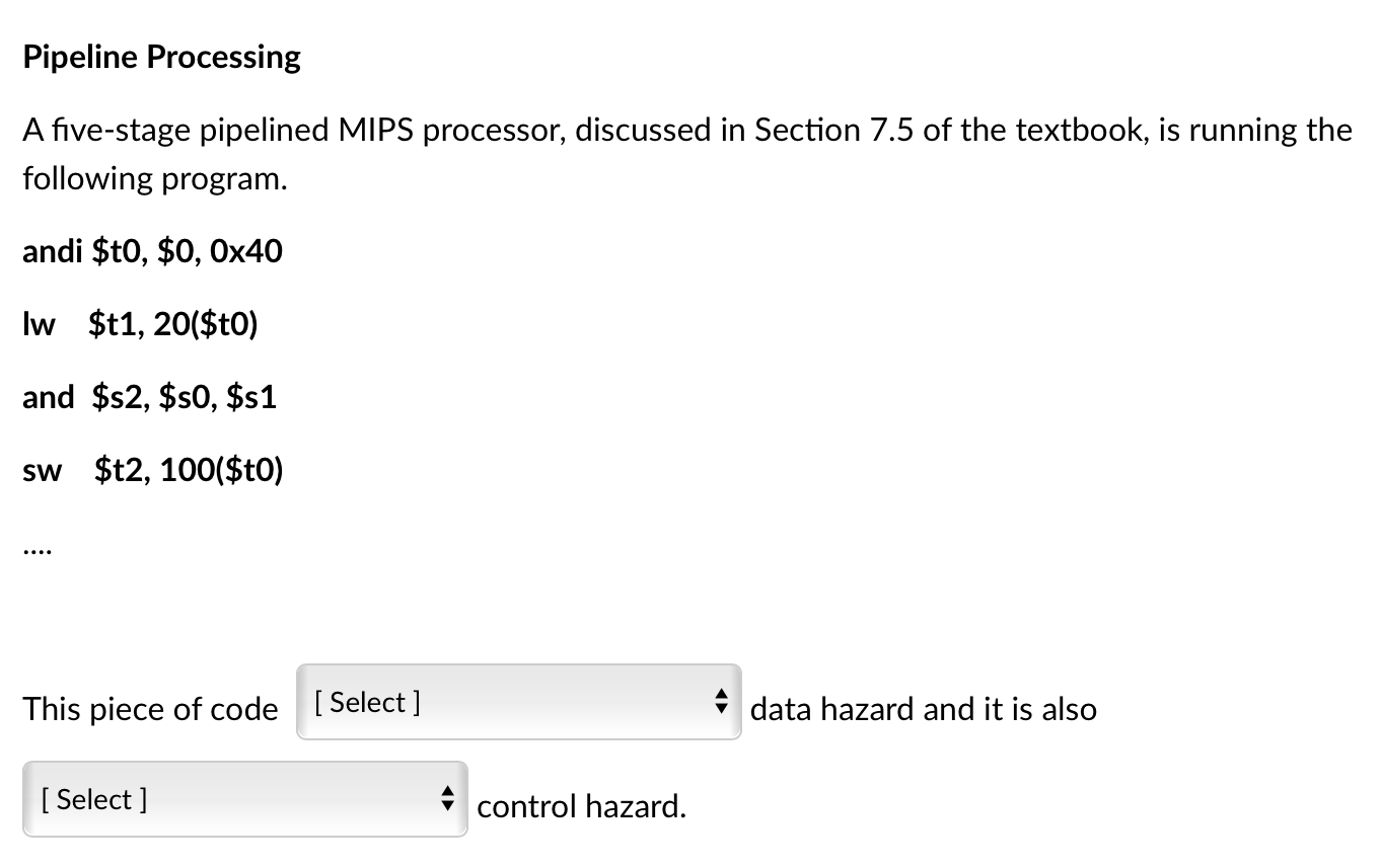 Solved Single-cycle MIPS processor requires ------- Ideal | Chegg.com