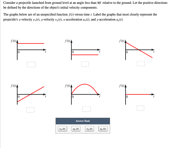 Solved Consider a projectile launched from ground level at | Chegg.com