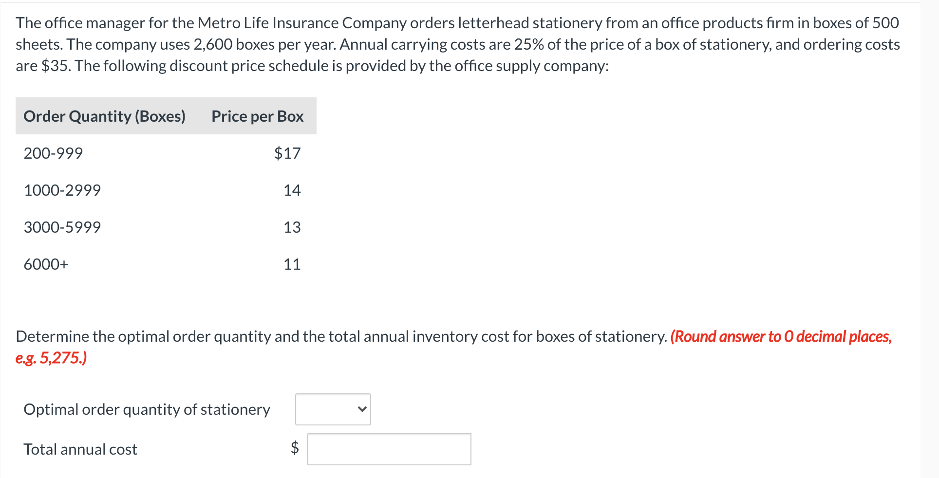Solved The office manager for the Metro Life Insurance