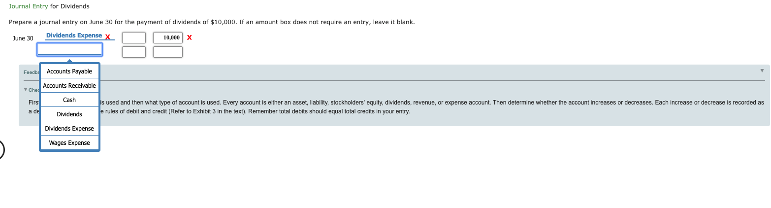 Solved Journal Entry for Dividends Prepare a journal entry | Chegg.com